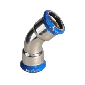 Bogen 45° Edelstahl 1041