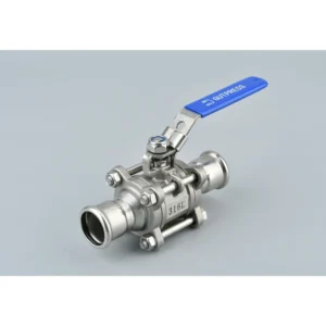 Inox 316L 3PCS Press Ball Valve SS300